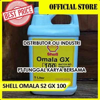Oli Industri SHELL OMALA S2 G / GX 100 - 5 Liter 