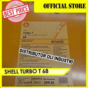 Oli Turbin SHELL TURBO T 68 209 Liter