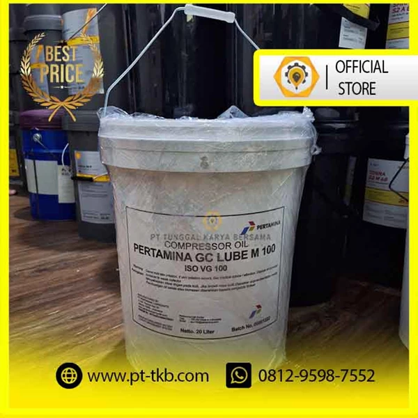 PERTAMINA GC LUBE M 100 ( Pelumas Kompressor - ISO VG 100)