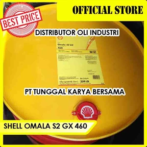 SHELL OMALA S2 GX / G 460 ( Kemasan Drum - 209 Liter )