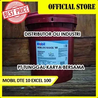 MOBIL DTE 10 EXCEL 100 ( ORIGINAL KEMASAN 20 LITER - Premium Hidrolik Oil )