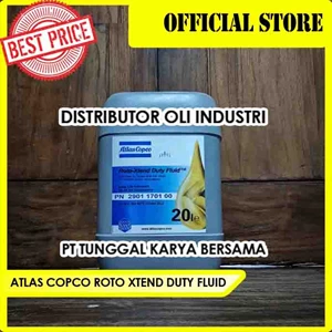 Roto Xtend Duty Fluid - 20 Liter Oli Kompresor Atlas Copco