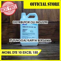 Mobil DTE 10 Excel 150 (5 Liter) Original Premium Hidrolik High VI ISO VG 150 Oli Industri Anti-Aus Performa Tinggi