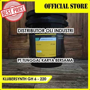 KLUBERSYNTH GH 6-220 ( SYNTHETIC GEAR OIL - Ready Stock )