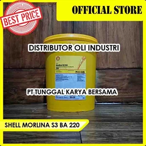 Shell Morlina S3 BA 220 - Oli Sirkulasi & Bantalan (Bearing) Premium