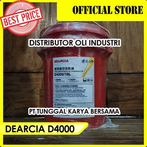Oli Kompresor Screw Dearcia Compressor Oil ISO VG 46 - 20 Liter (Pail)